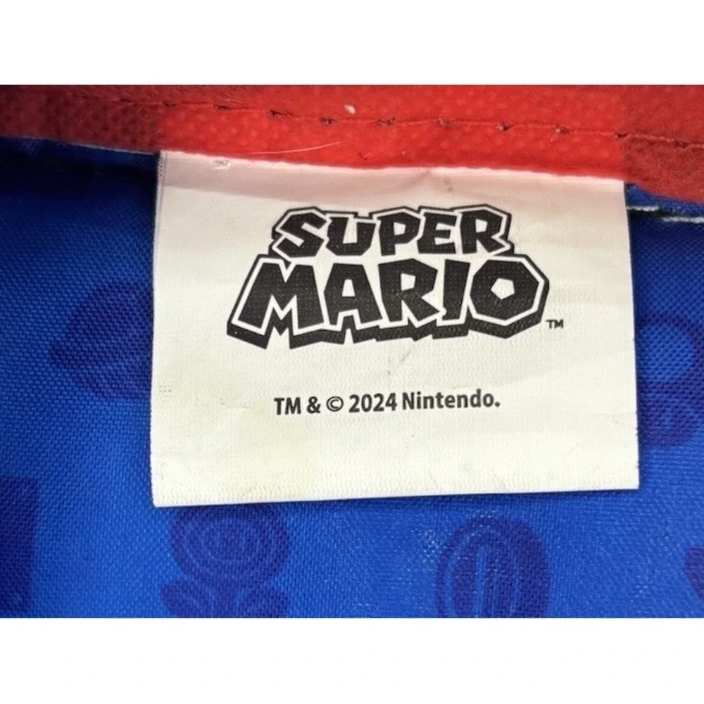Nintendo Super Mario Backpack Kids Blue Red Good Holographic Mario Luigi Yoshi